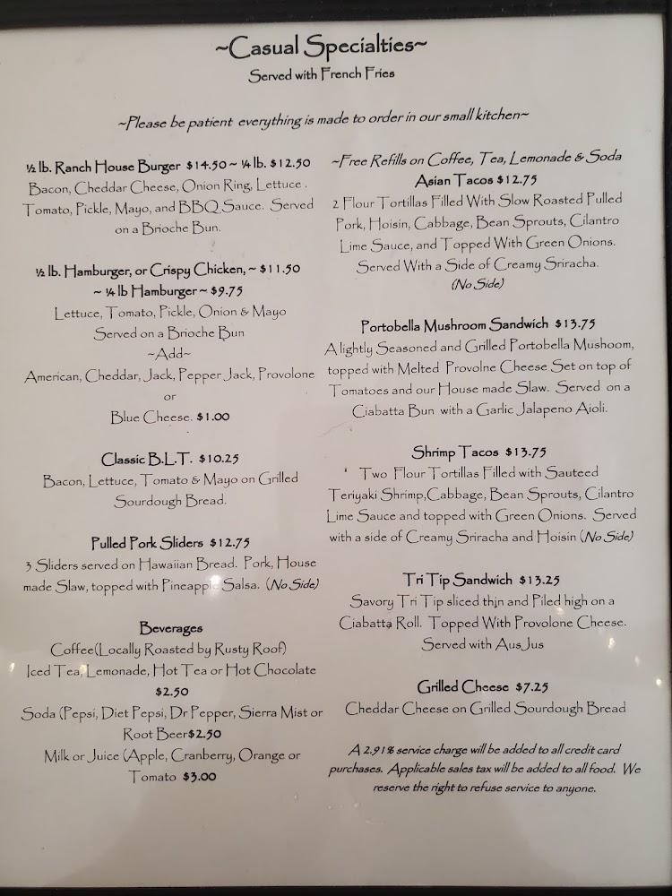 The Ranch House Menu image 4